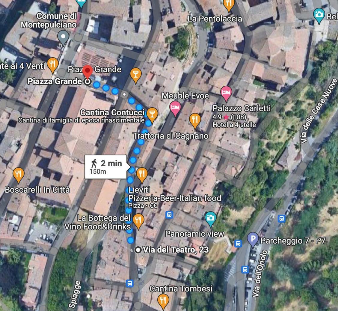 A Due Passi Da Piazza Grande Appartement Montepulciano Stazione Buitenkant foto